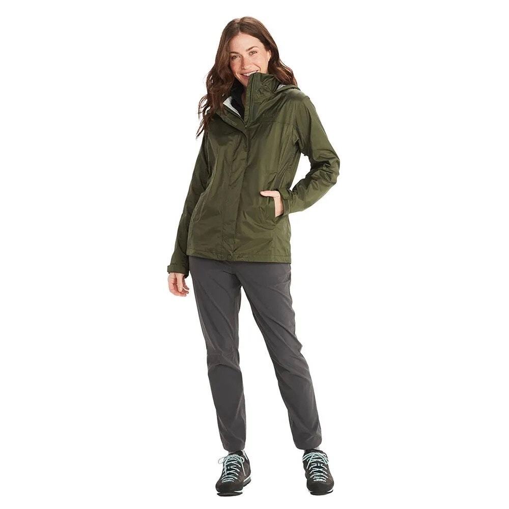 NWT Marmot Women’s PreCip Eco Rain Jacket S Nori Waterproof Ultralight $120 - Picture 5 of 13